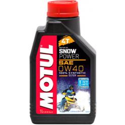 Масло моторное 0W-40  MOTUL "SNOWPOWER 4T" 1л.синтетика